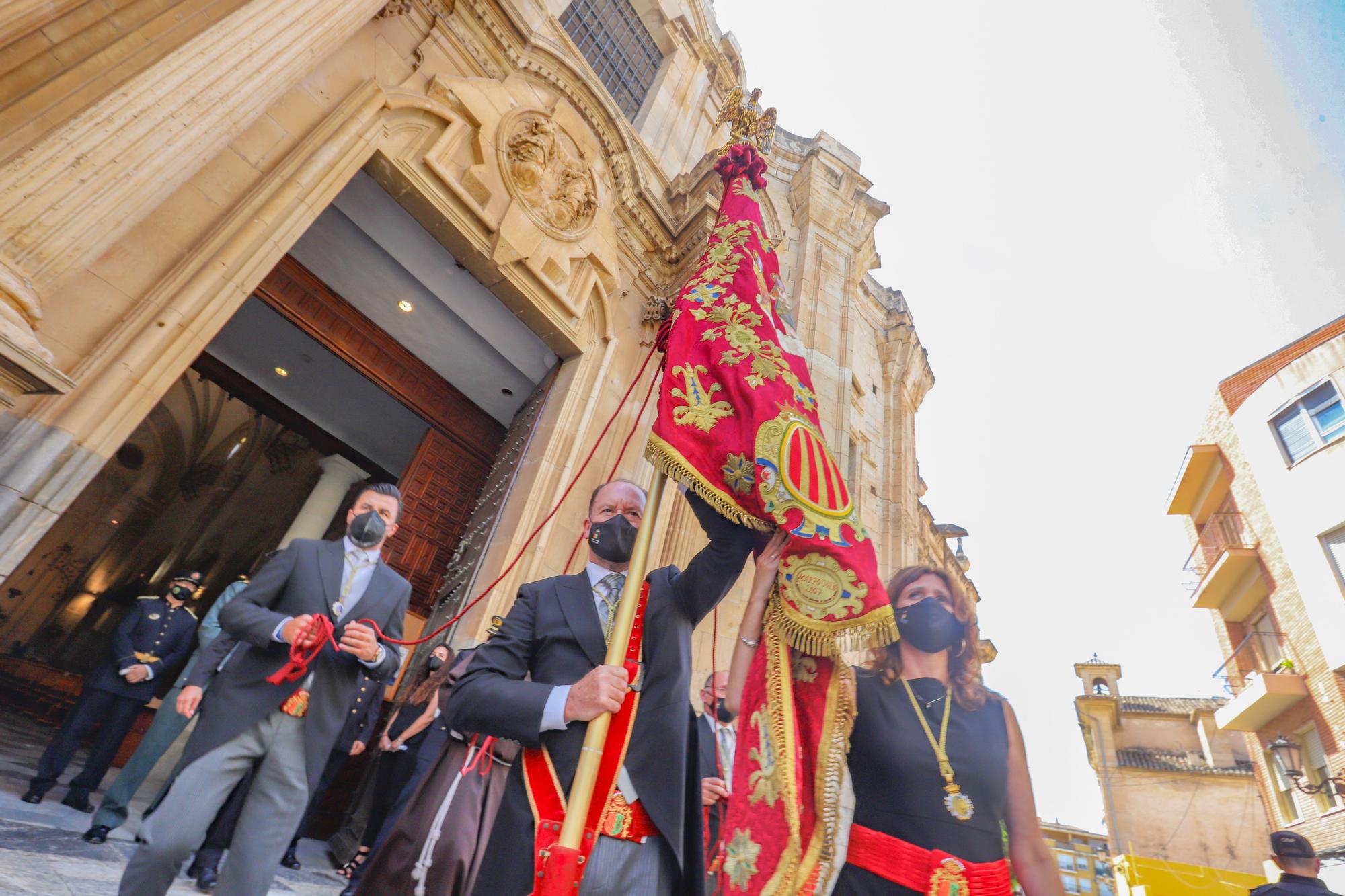 779 Aniversario de La Reconquista de Orihuela con la celebración institucional e histórica sin público por el covid