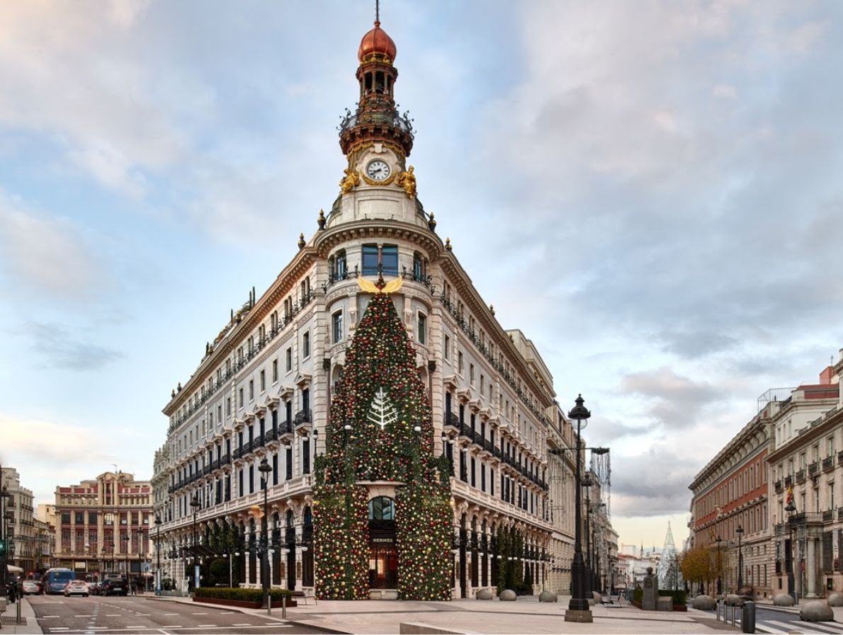 El encendido de luces del Four Seasons Hotel Madrid que tendrá lugar el próximo 27 de noviembre.