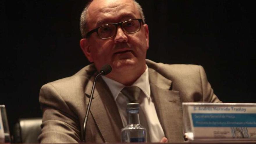 El secretario general de Pesca, Andrés Hermida.