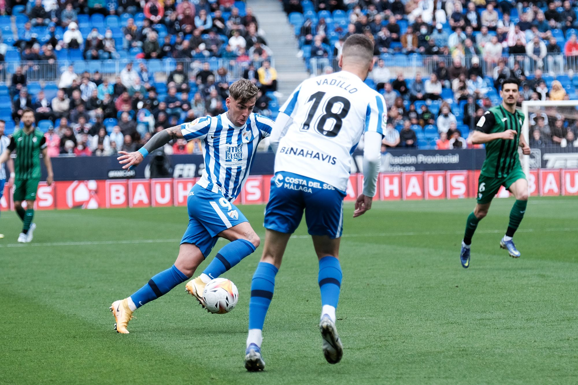 Las imágenes del Málaga CF - SD Éibar en La Rosaleda