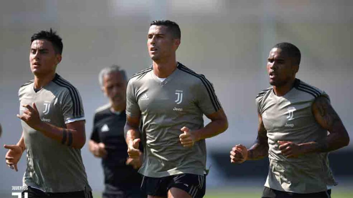 Cristiano se prepara para su debut con la Juventus