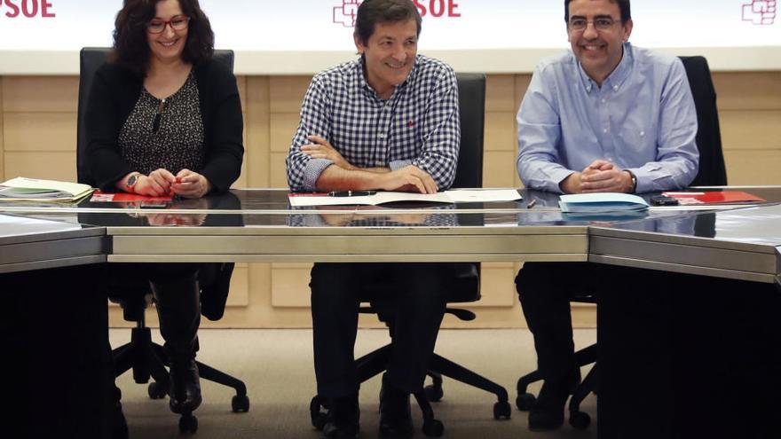 Ascensión Godoy, Javier Fernández y Mario Jiménez.