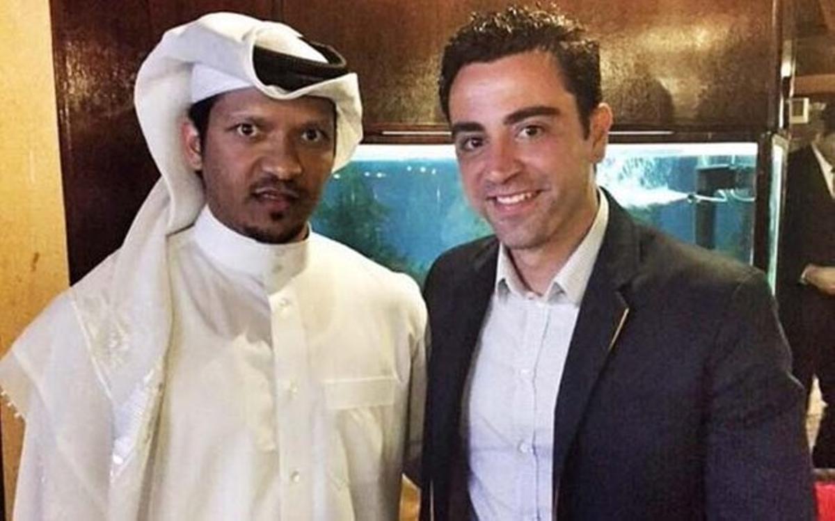 Alberik publicó en Instagram esta imagen de Xavi Alberik publicó en Instagram esta imagen de Xavi