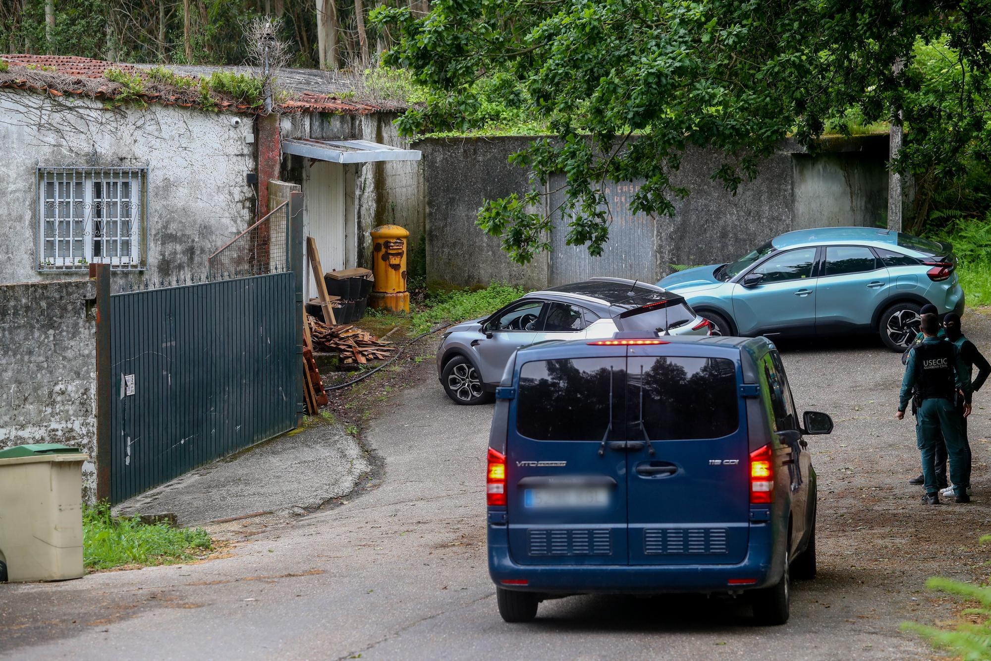 Vilagarcía, Ponteareas y Tui, escenarios de un nuevo golpe a la droga