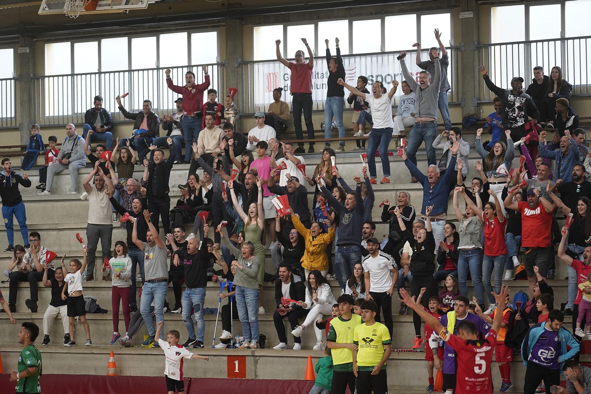 Les millors imatges de l'ascens del Girona Escola de Futbol Sala