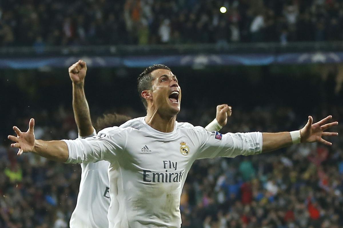 Cristiano Ronaldo protagonizó la remontada del Real Madrid contra el Wolfsburgo en 2016.