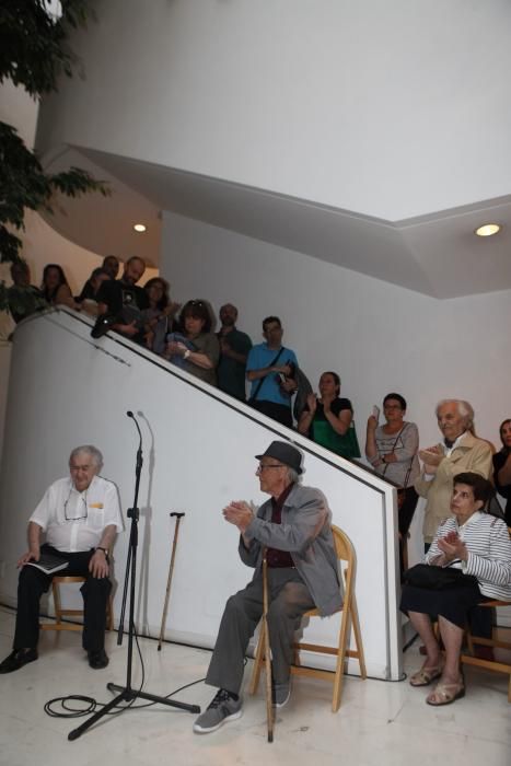 Inauguración de la exposición de Alejandro Mieres en el Museo Baroja