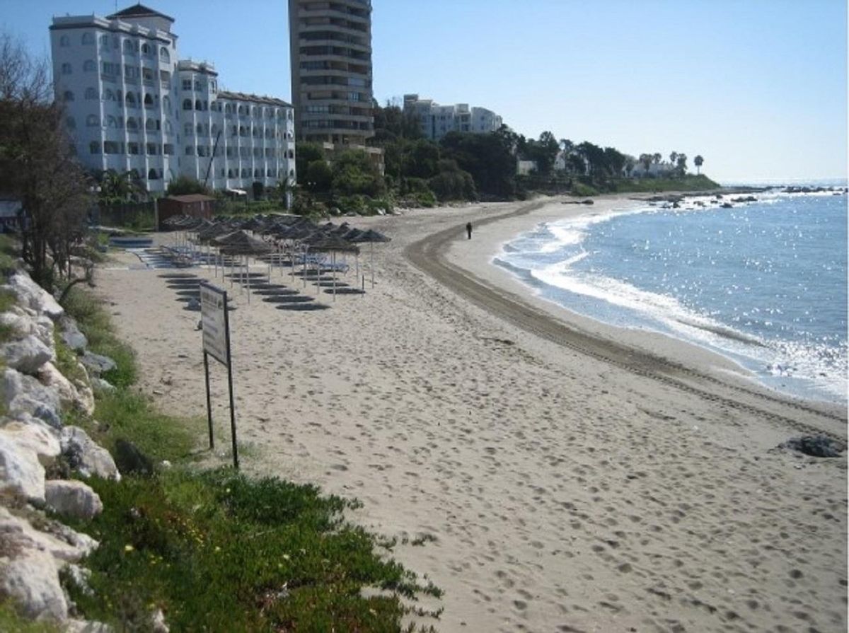 Playa Calahonda en Mijas.