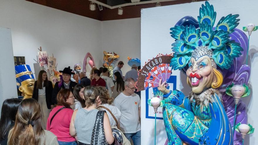 ejan problemáticas sociales: una exposición foguerera y crítica de alumnos alicantinos