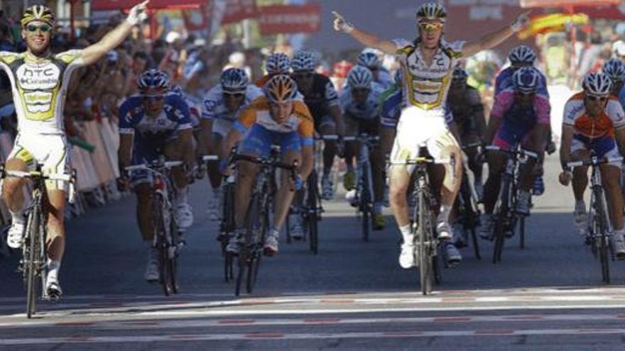Cavendish gana al sprint la duodécima etapa de la Vuelta