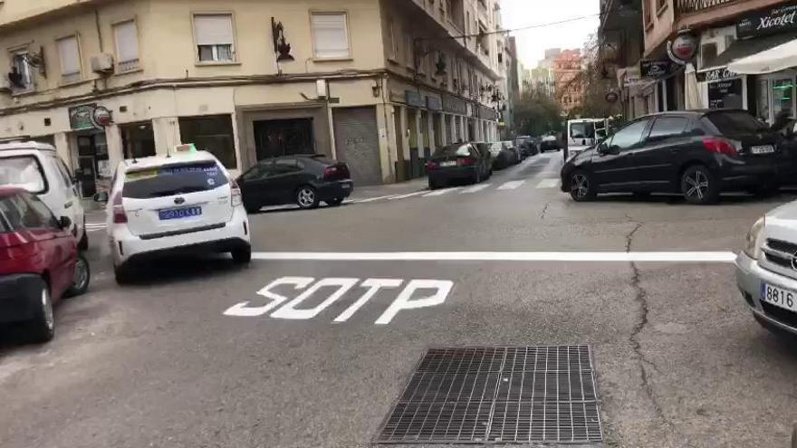 ¡Sotp! Las redes arden con el error del Ayuntamiento de València con esta señal de tráfico