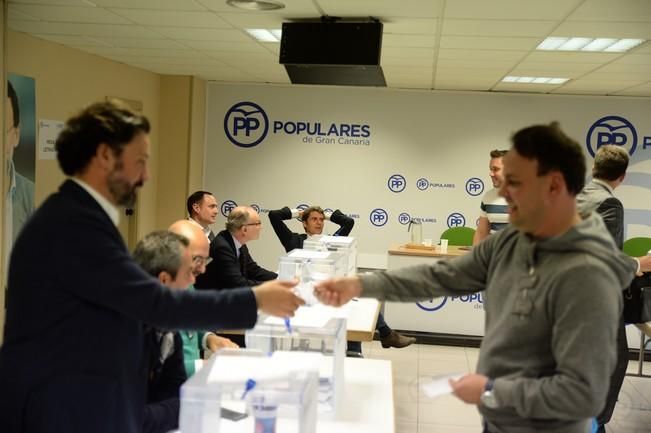 VOTACIONES EN EL PP DE CANARIAS