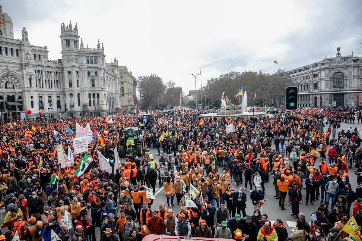 La protesta del campo por los precios, en imágenes