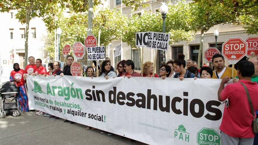 Stop desahucios se moviliza por la falta de casas