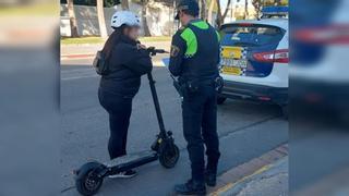Almassora hará controles policiales a patinetes para asegurar que sus usuarios cumplen las normas
