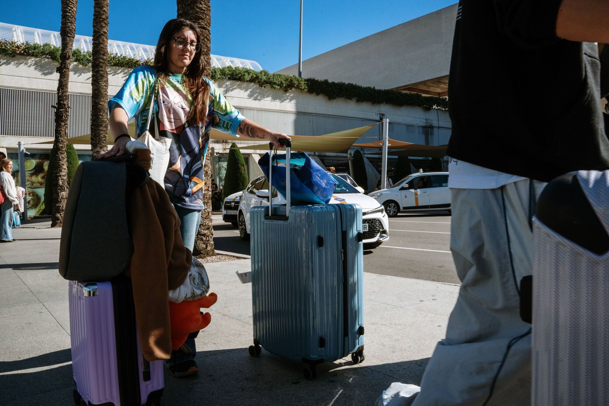Taxis aeropuerto de Palma Son Sant Joan - Nueva parada de taxis - Obras aeropuerto