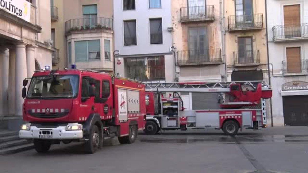Muere una mujer en un incendio en un piso en Figueres