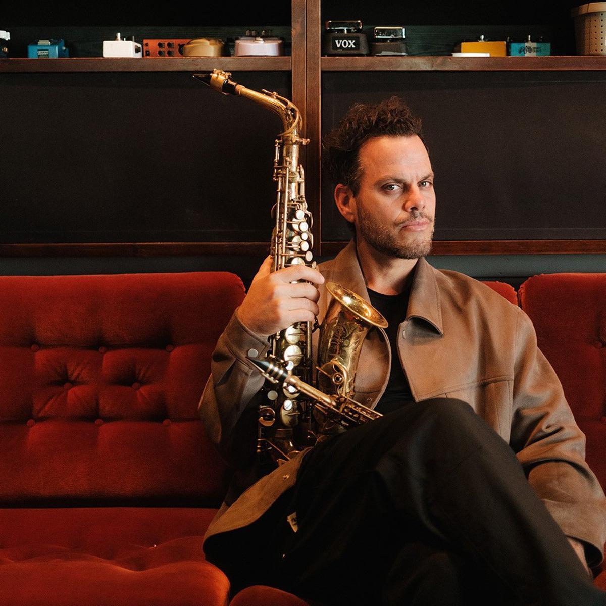 Jazz-Musiker Florencio Cruz stellt sein Album bei den Nits a Bellver im Castell Bellver.