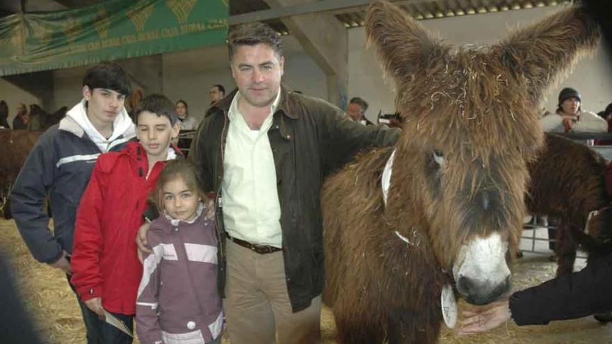 Feria de la raza asnal zamorano-leonesa de San Vitero del pasado año.