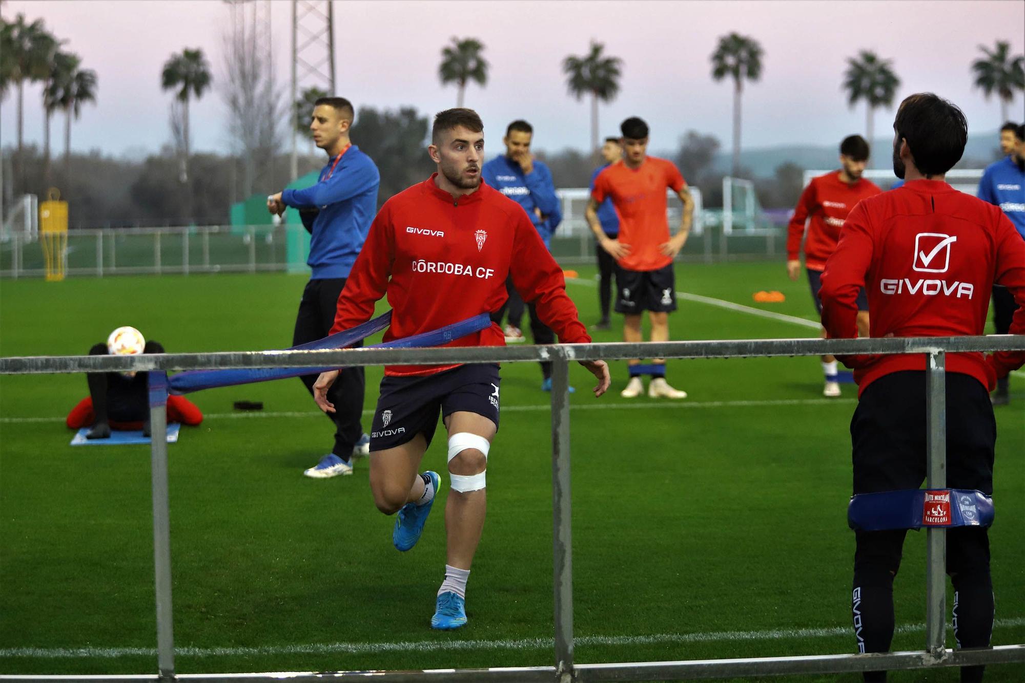 El Córdoba CF regresa la trabajo con el ánimo muy alto