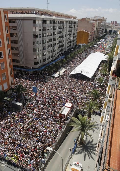 Hogueras 2019: Apoteosis en Luceros con la mascletà de Reyes Martí.