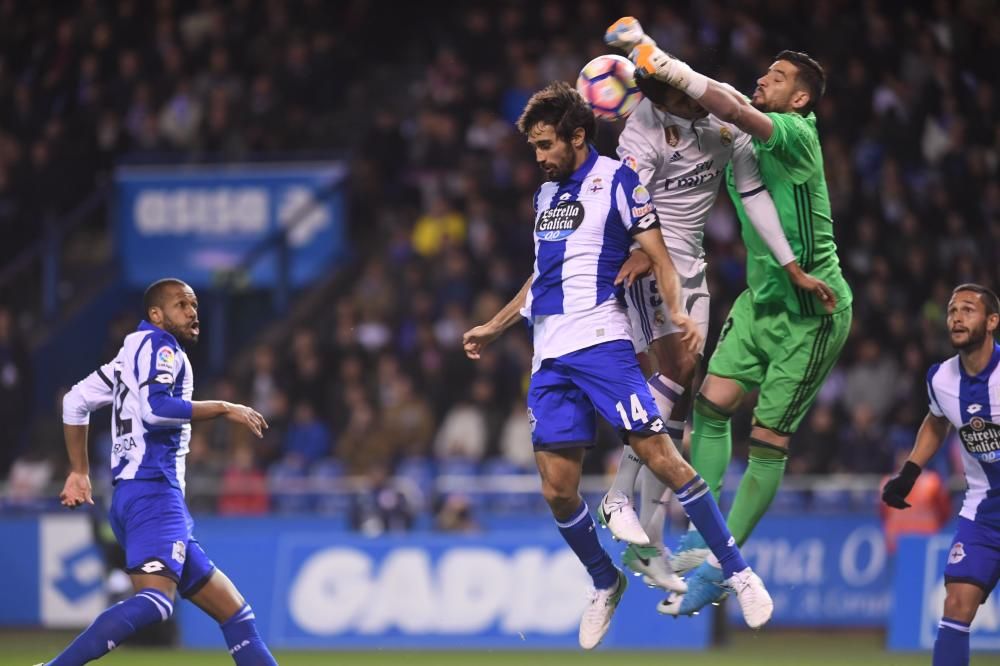 El Dépor cae goleado ante el Madrid