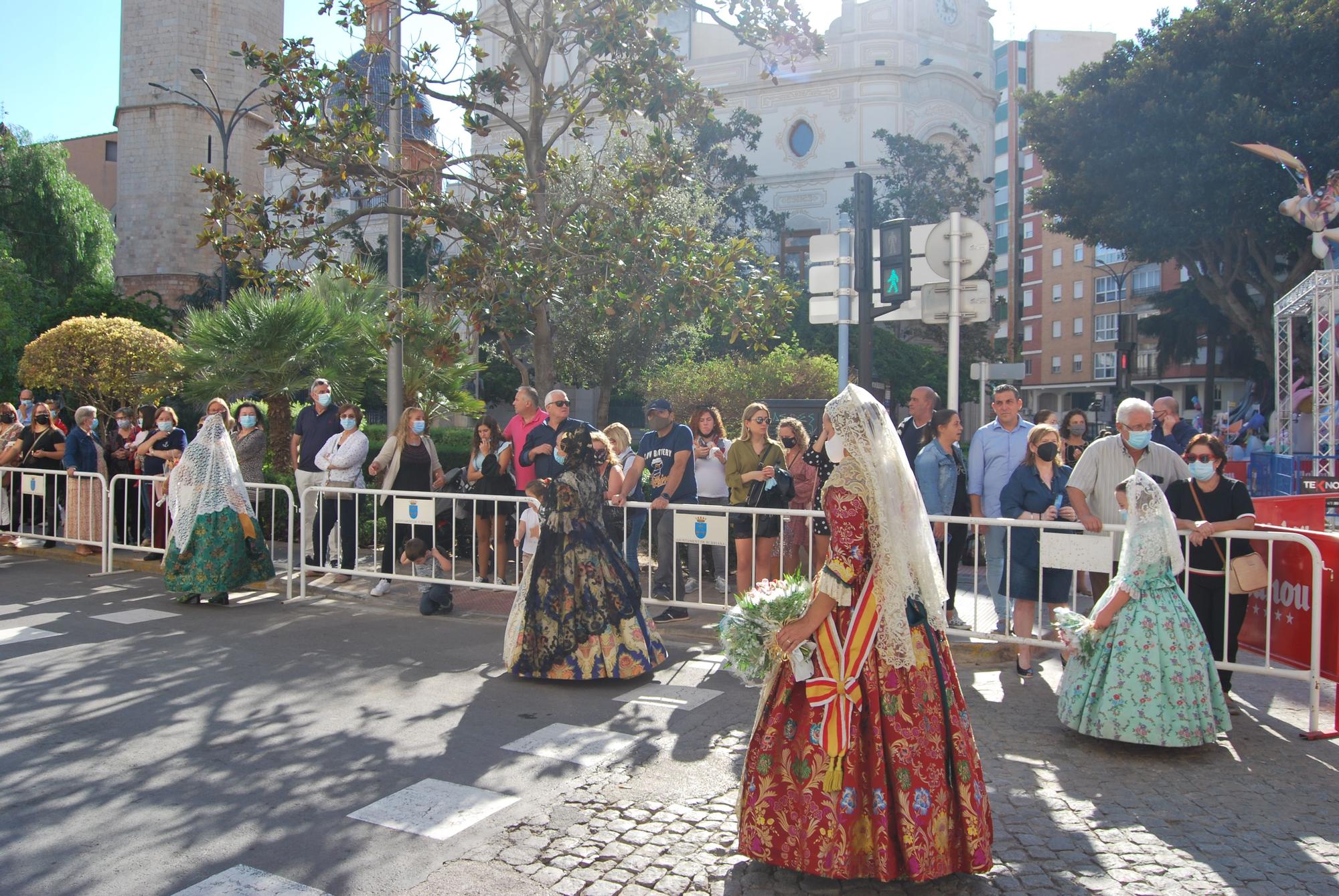 Ofrenda a la patrona de Burriana