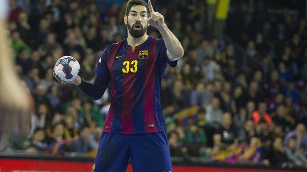 Karabatic se despedirá del Barça el domingo en la Final Four de la Copa del Rey