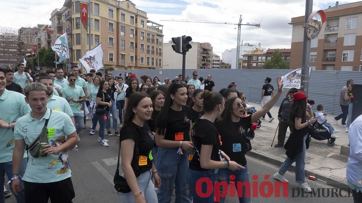 Las peñas caballistas toman las calles de Caravaca