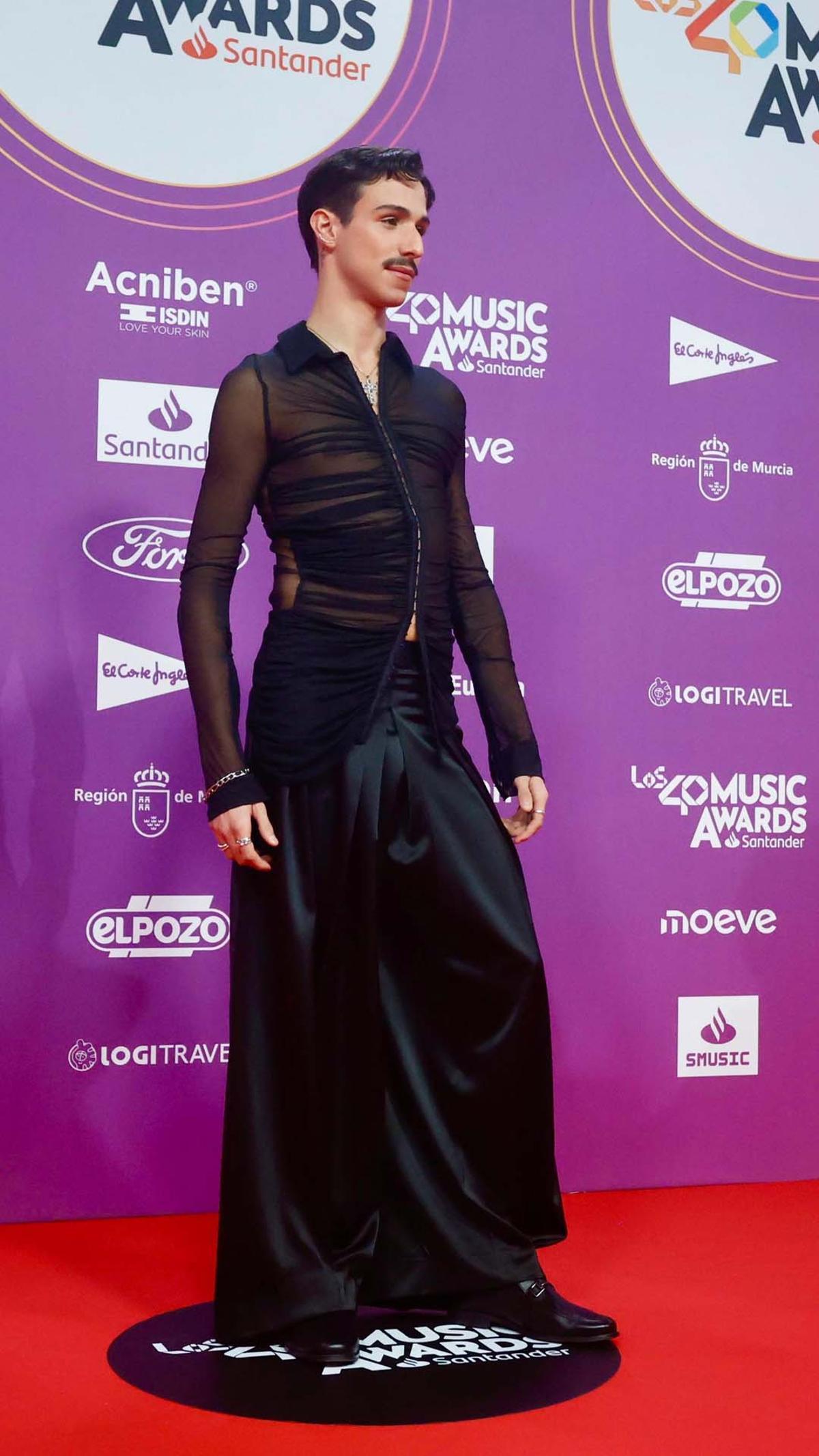 La alfombra roja de los 40 Music Awards en el Roig Arena de Valencia
