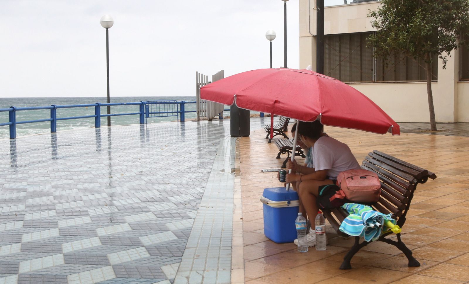 Lluvias calientes en el litoral de Alicante