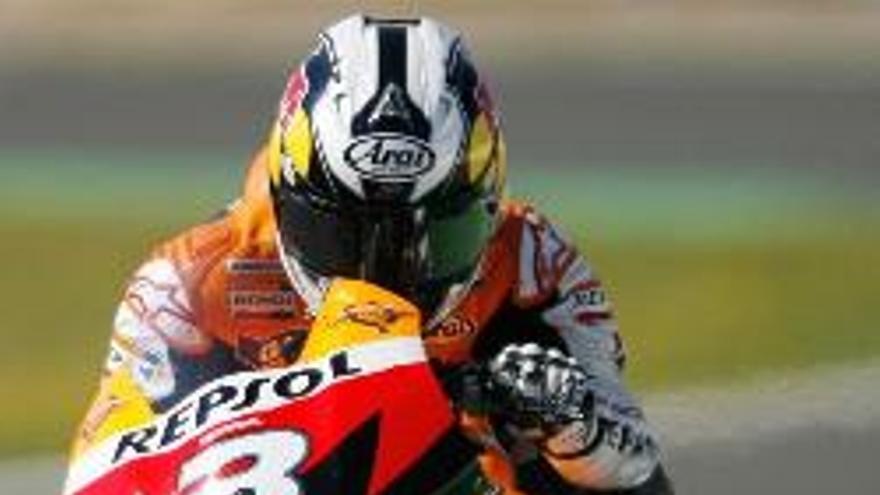 Triplete de &#039;poles&#039; españoles con Márquez, Pedrosa y Bautista