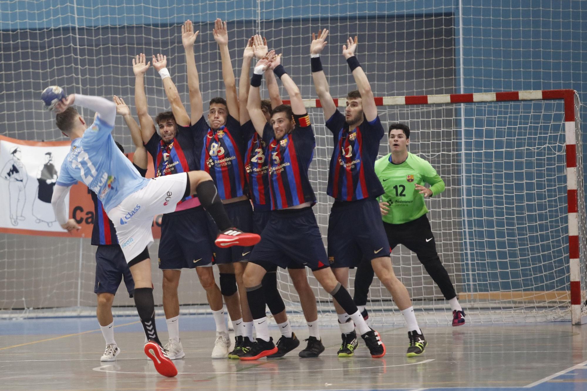 Partido entre el Trasmapi HC Ibiza y el Barça B