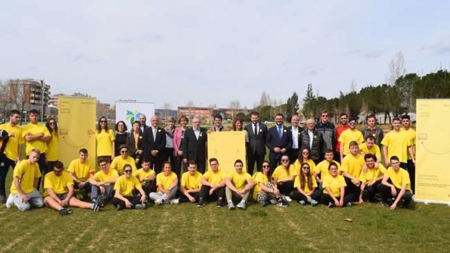 Foto de grup en la presentació de les activitats