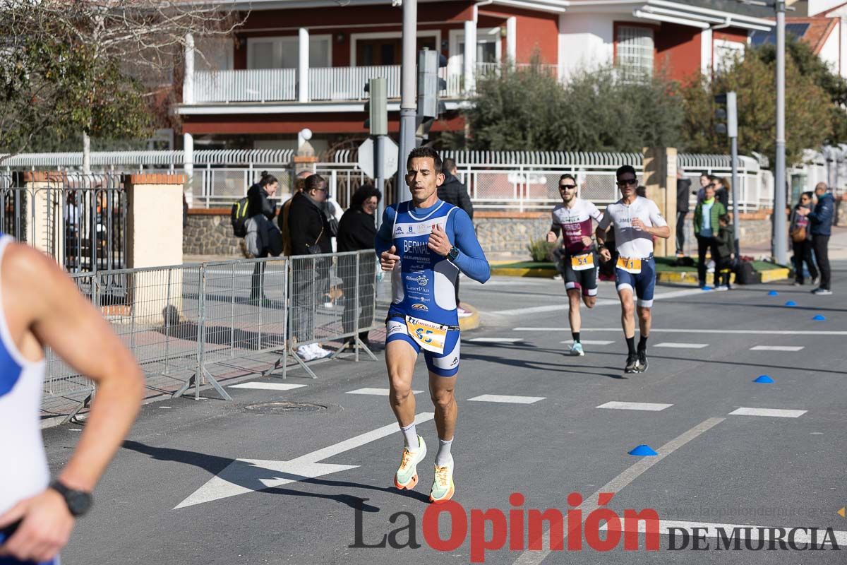 XXI Duatlón Caravaca de la Cruz (carrera a pie y meta)