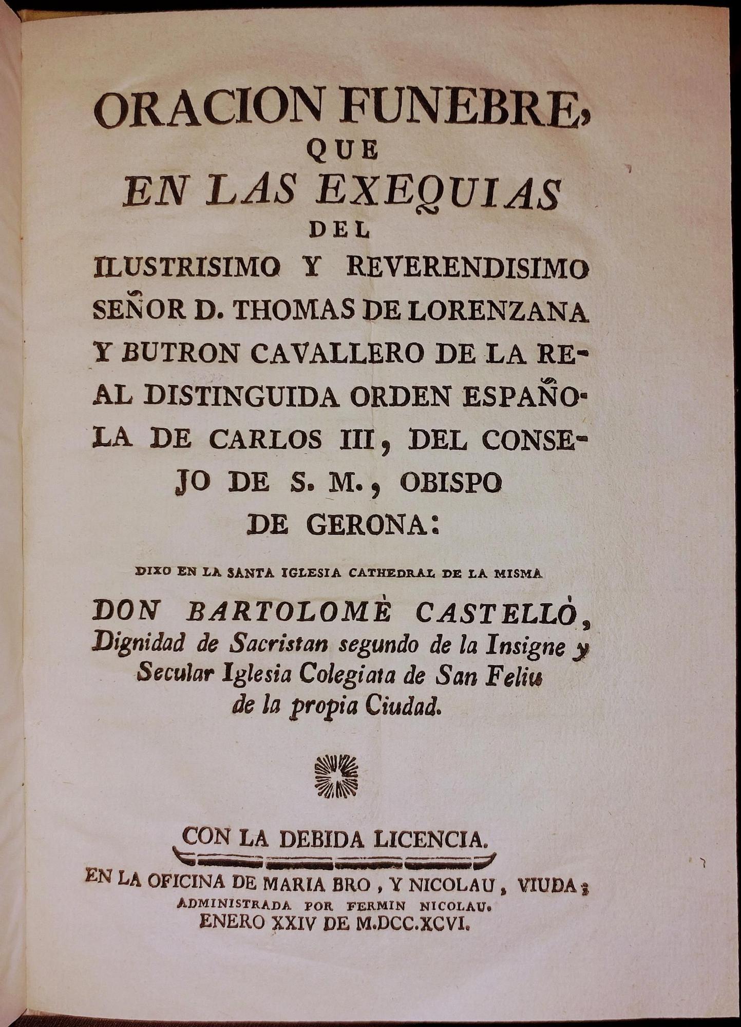 Algunes de les publicacions d'aquestes dones impressores gironines.