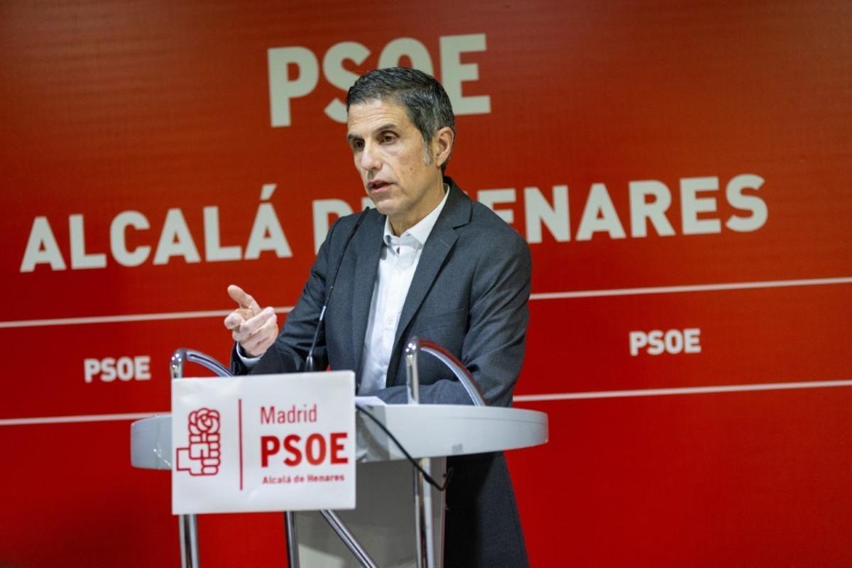 Javier Rodríguez Palacios, ya exsecretario general del PSOE de Alcalá de Henares.