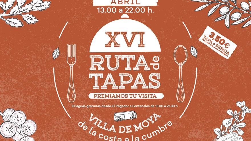 La Villa de Moya celebra la XVI Ruta de Tapas