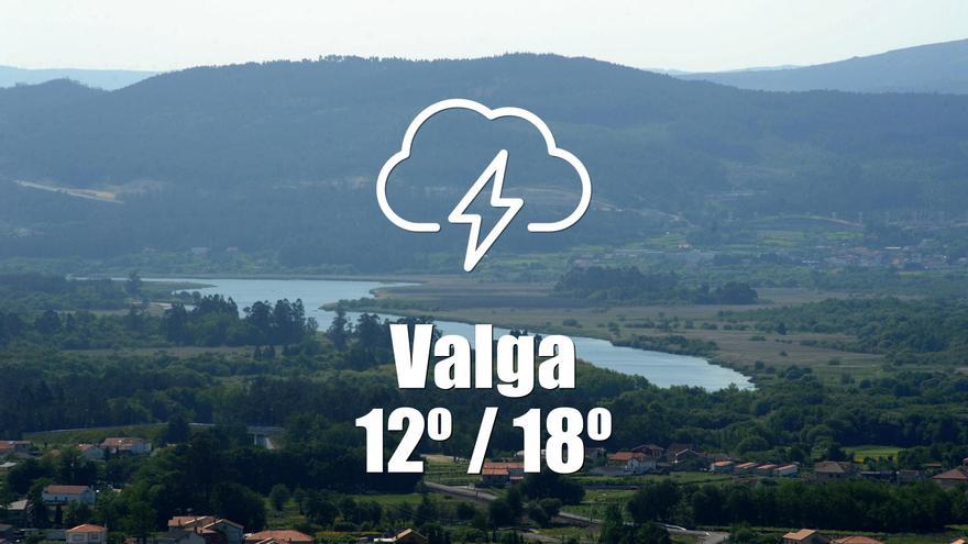 El tiempo en Valga: previsión meteorológica para hoy, miércoles 22 de mayo