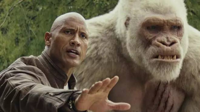 'Proyecto Rampage', con Dwayne Johnson en La 1
