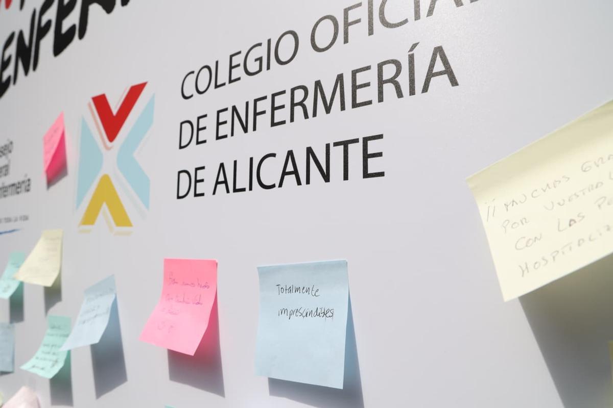 Talleres y reivindicaciones en Alicante en el Día Internacional de la Enfermería