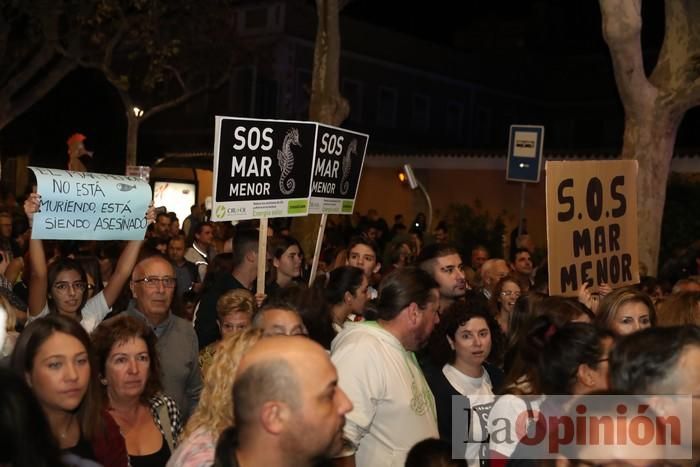 Manifestación en Cartagena por el Mar Menor