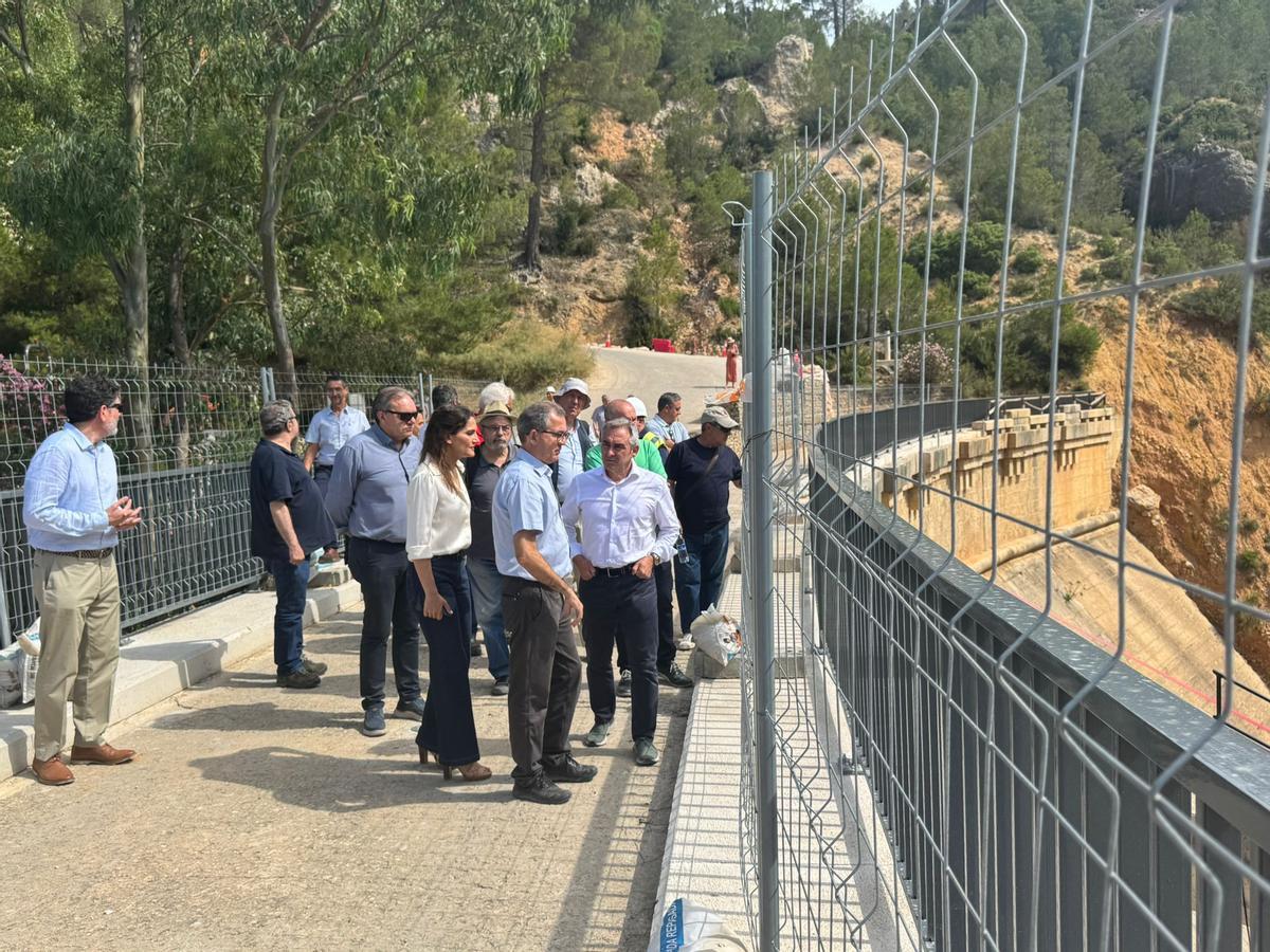 Visita a la presa de Buseo este martes
