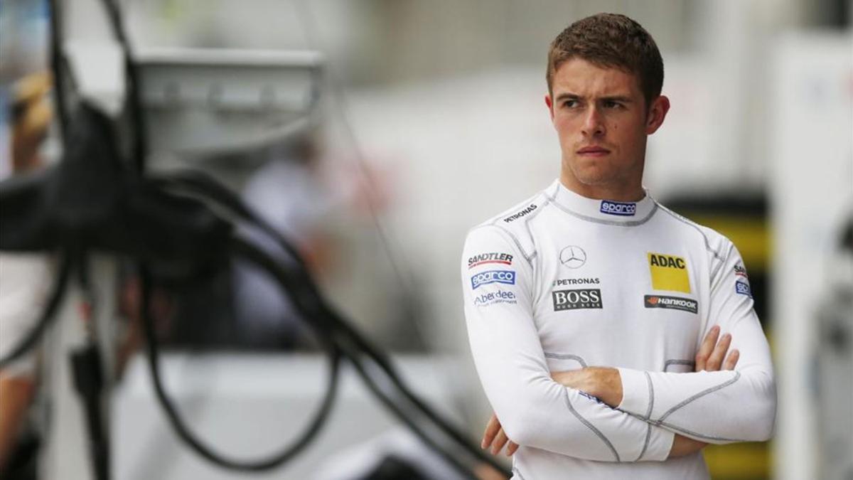 Paul Di Resta en los instantes previos a una carrera