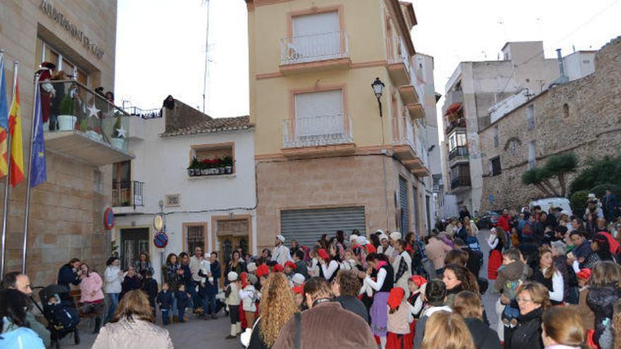 El emisario de los Reyes Magos visita Calp