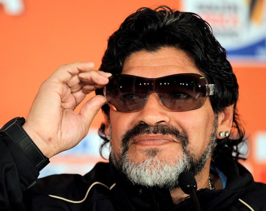 Las mejores imágenes de la vida de Maradona