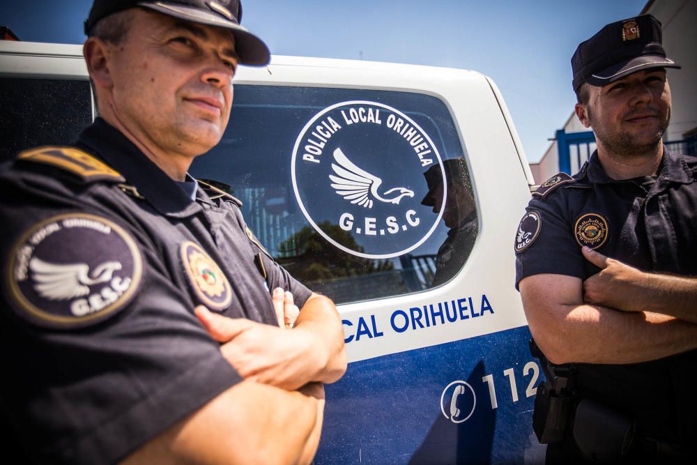 El Grupo Especial de Seguridad Ciudadana de Orihuela cumple 4 años.