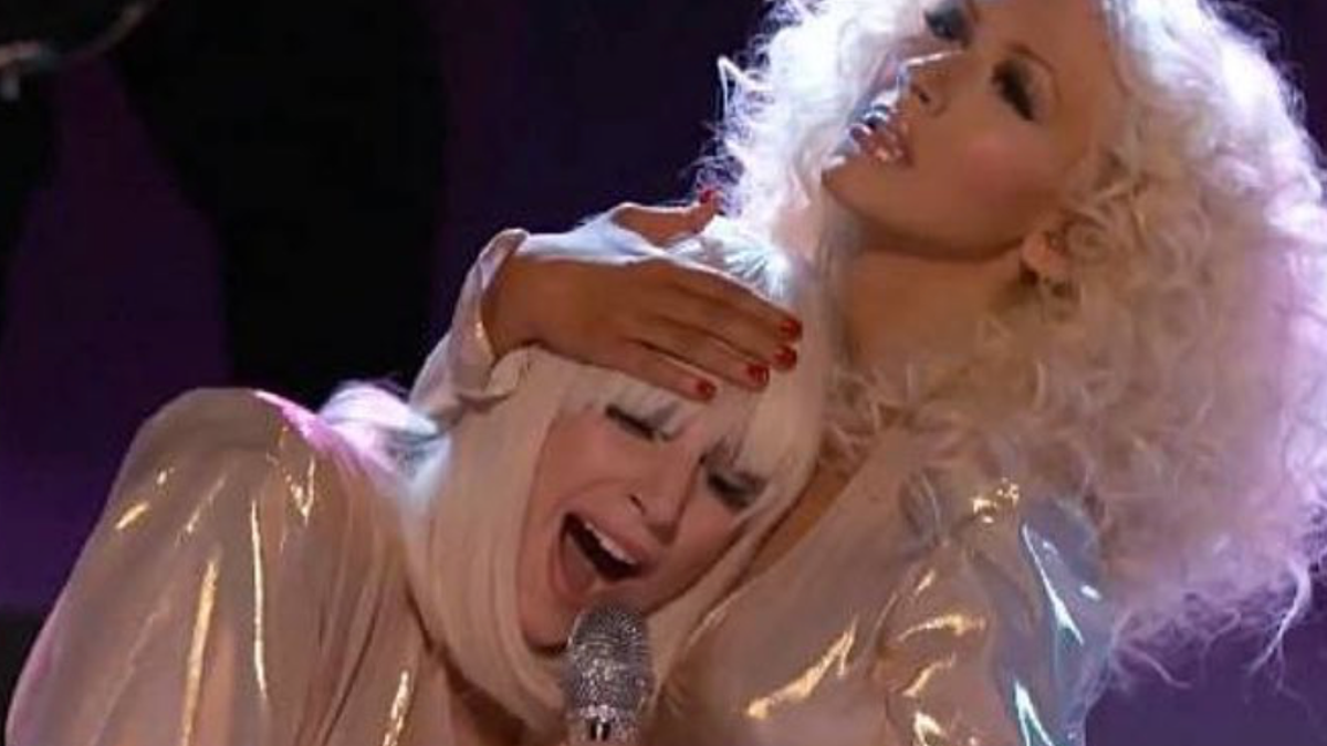 Lady Gaga y Christina Aguilera