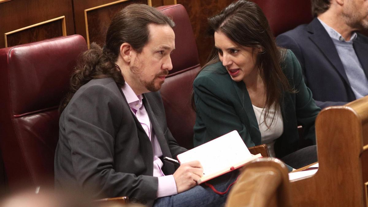 Irene Montero y Pablo Iglesias