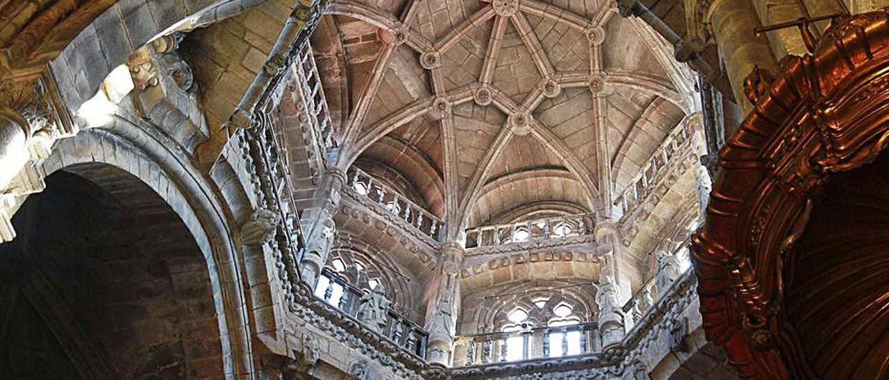 Imagen del cimborrio de la Catedral de Ourense. |   // IÑAKI OSORIO